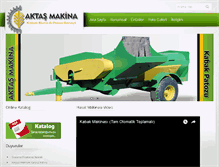 Tablet Screenshot of aktasmakina.net